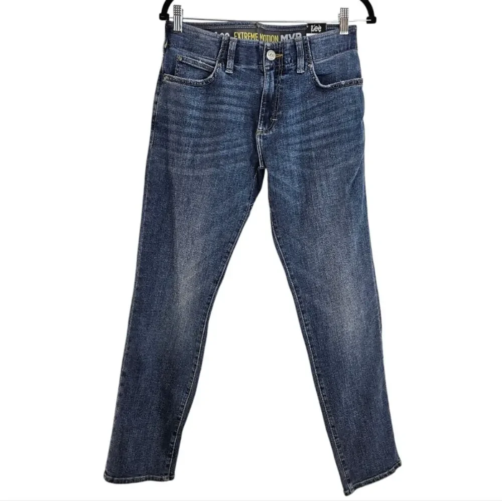 LEE MEN'S EXTREME MOTION MVP STRAIGHT FIT TAPERED JEAN 30x32